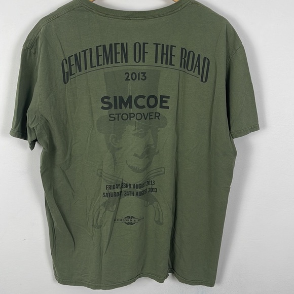 Mumford & Sons 2013 Gentleman of the Road Band Tee - XL - Picture 4 of 4